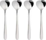Alessi Kávékanál BIG LOVE, 4 db szett, 10 cm, ezüst, Alessi (ALAMMI08SET)
