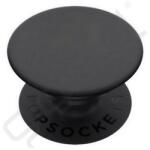 Popsockets POPSOCKETS telefontartó (készülékre ragasztható, többfunkciós) FEKETE