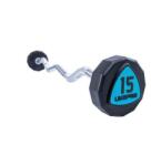 LIVEPRO - 12-sided Ez Curl Urethane Barbells - Uretán Fixsúlyos Franciarudas Kétkezes Súlyzókészl