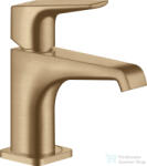 Hansgrohe AXOR CITTERIO E mosdó csaptelep nem zárható leeresztővel, szálcsiszolt bronz 36112140 (36112140)