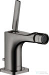 Hansgrohe AXOR Citterio E bidé csaptelep automata leeresztővel, polírozott fekete króm 36120330 (36120330)
