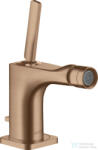 Hansgrohe AXOR Citterio E bidé csaptelep automata leeresztővel, szálcsiszolt vörös arany hatású 36120310 (36120310)