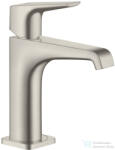 Hansgrohe AXOR CITTERIO E mosdó csaptelep nem zárható leeresztővel, rozsdamentes acél hatású 36111800 (36111800)