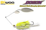 BIWAA DOGON SPINNERBAIT 3/4oz 21gr 01 White Chart-Silver Blades