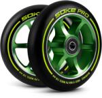 SOKE Freestyle robogó kerekek SOKE PRO 110mm 88A zöld 2 db (803201)