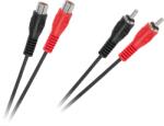 Cabletech RCA 2x - RCA 2x hosszabbító kábel, 3m (KPO2661-3)