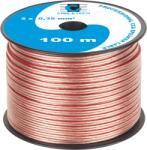 Cabletech Hangszóró kábel 2x 0, 35mm CCA fekete-piros(100m) (KAB0353)