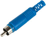 BLOW RCA chinch csatlakozó kék HQ (93-559)