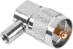 Cabletech UHF csatlakozó, CB RG58 csavaros szarv, (WTY0490)