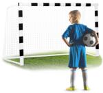 Neo-Sport Labdarúgó kapu 180 x 120 x 60 cm NS-464 fekete-fehér (1464)