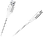Rebel USB A - micro USB 1m fehér RB-6000-100-W (RB-6000-100-W)
