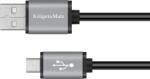 Krüger&Matz USB A - micro USB 1, 8m fekete KM1236 (KM1236)