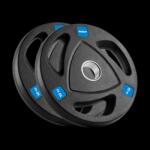 Rebel 2x10kg-os súlyzótárcsa, 51mm, REBEL ACTIVE (RBA-2110) Súlytárcsa