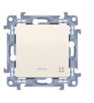 KONTAKT-SIMON Switch Simon 10 No. 7 LED háttérvilágítás, bézs modul (15998)