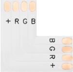 Csatlakozó 10 mm-es "L" típusú RGB LED csíkokhoz (4863)