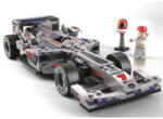 Sluban Formula 1 - Ezüst színű versenyautó építőjáték készlet (M38-B0352)