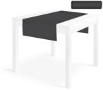 Pack Service Textilhatású asztali futó 40 cm x 24 m - palaszürke