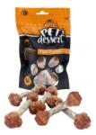  PET'S DESSERT PET'S DESSERT Dumbbell, XS-XL, Pui, punguță recompense fără cereale câini, 80g