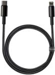 Baseus Data PD20W Lightning - USB-C kábel - 2m - fekete