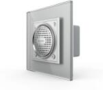 LIVOLO Boxa Bluetooth Livolo cu Rama din Sticla, Gri, VL-FCF-2IP-15 (VL-FCF-2IP-15)