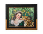 King Home Pearls Leopard Luxus Művészeti Kép Gyöngy Díszítéssel (KHM-KH1501100250) - prodis