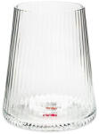 Kare Design KARE Riffle Átlátszó Üvegpohár Barázdált 440ml (KHM-53284)