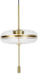 King Home Chaplin 360 LED Függőlámpa Üveg Réz (KHM-MD12001-1-360)