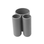 Umbra Touch Műanyag Fogkefetartó Pohár Szürke (KHM-023271-918)