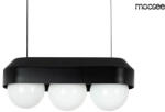 Moose Lighting Drops 3 Függőlámpa Fekete Üveg Minimál (KHM-MSE010100273)