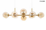 Moose Lighting Romeo Gold Függőlámpa Borostyán Üveggömbökkel (KHM-MSE010100171)