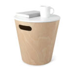 Umbra Woodrow Fa Tárolóasztal Fehér (KHM-1009760-668) - prodis