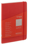 Fedrigoni Ecoqua Plus 80 lapos A5 vonalas piros notesz (19621009)