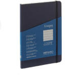 Fedrigoni Ecoqua Plus 80 lapos A5 vonalas sötétkék notesz (19621004)