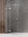 NEW TRENDY Avexa cabină de duș 110x90 cm dreptunghiular crom luciu/sticlă transparentă EXK-1495 (EXK1495)