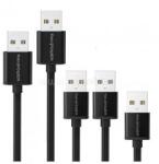 RAVPOWER RP-LC04 Micro USB kábel szett (75-28004-001) (75-28004-001)