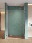 NEW TRENDY Eventa Copper Shine uși de duș 130 cm înclinabilă cupru luciu/sticlă transparentă EXK-6364 (EXK6364)
