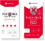Forcell Flexible Nano Glass 5D iPhone 12/12 Pro fekete üvegfólia