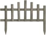 vidaXL Borduri de gazon, 10 buc. , 4, 4 m, lemn de brad (314847)