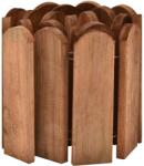 vidaXL Rolă de bordură, maro, 120 cm, lemn de pin tratat (49106)