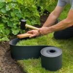 Nature Țăruși de fixare pentru grădină, 10 buc. , negru 6040638 (428506)