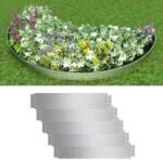 vidaXL 142668 Garduri de gazon, 5 buc, oțel galvanizat, 100 x 20 cm (142668)
