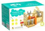 Vlnka MBA Lucy & Leo 182 Big Carpenter - Set de scule din lemn cu ciocul (9-LL182) Set bricolaj copii