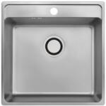 Laveo Besos acél mosogató 49x48 cm acél SLB_210T (SLB210T)