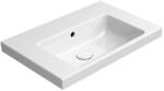 SAPHO GSI Norm kerámiamosdó 60x40 cm furat nélkül túlfolyóval, ExtraGlaze fehér 8636011 (8636011)