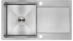 Laveo Marmara acél mosogató 76x44 cm acél SAM_011T (SAM011T)