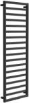 Excellent Brego fürdőszoba radiátor íves 139x50 cm fekete GREX. BR139. BL (GREXBR139BL)