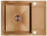 Laveo Marmara acél mosogató 57x44 cm réz SAM_813T (SAM813T)