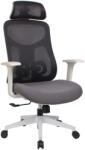  Ergonomikus irodai szék, forgószék, szürke (SK-6023H GREY) hálós