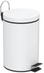 SAPHO /Aqualine SIMPLE LINE szemeteskuka D168x240mm 3l, fehér (28103) (28103)