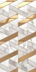 KAI Piesa decorativa tip marmura Delphi Art 4860, 25x50 cm, alb (3800745486018)
